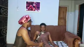 Naughty Step Sister Gives Her Stepbrother Hot Blowjob and Ride Him Till He Cum While Parents Are on Vacation