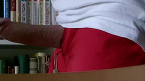 Wanking In The Library ...