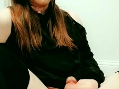 Amateur Solo Shemale Masturbation
