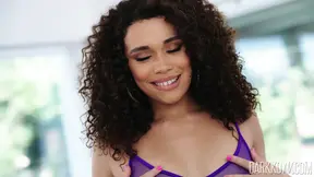 Ebony Starlet Willow Ryder gives a sloppy deepthroat