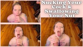 Sucking Your Cock & Swallowing Your Cum