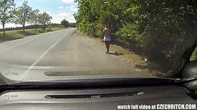 Whore Gets Amazing Cumshot to the EYE