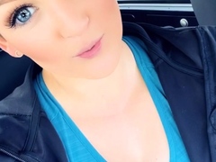 Chubby Brunette Big Boobs Dildo Masturbation