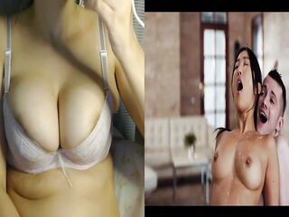 Oriental Ladyboy Transgender Surprise - Hawt Futanari Hermaphrodite Fuckdoll Hands Free Spunk fountain React