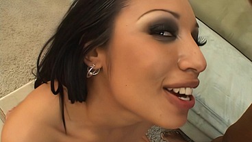 Jasmine Byrne Swallows Rico Strong's Big Black Load