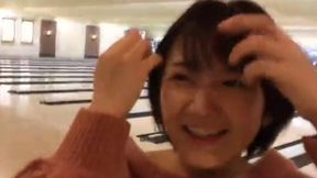 Yuri's Short Hair Date Night - Cinema, Bubble Tea, Bowling Then Hotel Intimacy Adventure