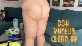 BBW Voyeur Clean Up 1080p