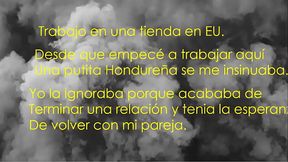 Putita Hondure&ntilde_a. Nos texteamos y besamos.