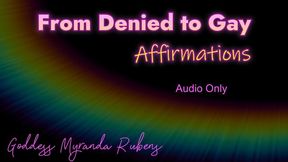 From Denied to Gay - Affirmations - Audio Only MP4