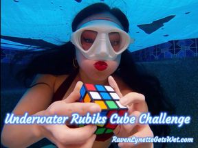 Underwater Rubik’s Cube Challenge