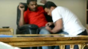 Bangladeshi gay Arju and Imran, Imran sucks Arju'_s big dick
