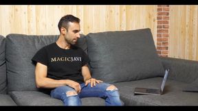 I Was with My Friend Magicjavi Sitting on the Couch