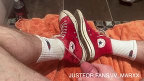 Jv Marx - With Converse Sneakers And Fleshlight