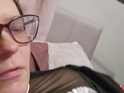 Amy is a Sexy Maid for You and plays with her clit