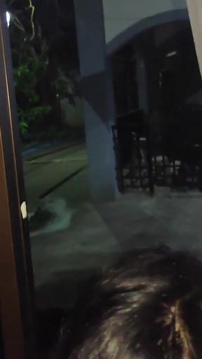 ASIAN MILF SNEAK FUCK AT THE WINDOW (HARDCORE AND BENDFUCK)   Clip 2