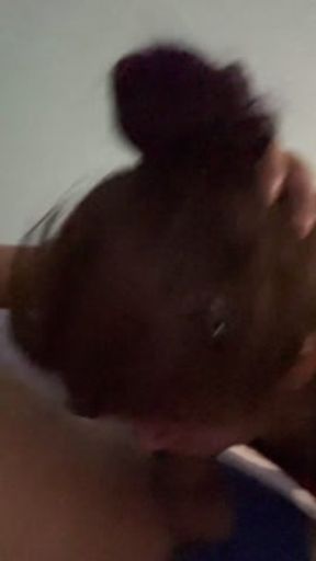 My mother-in-law's is a bitch, sucking my cock and swallows my cum