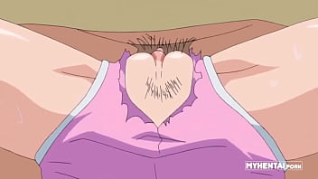 Velho tarado tra&ccedil_ando uma novinha gostosa (Hentai da menina do cabelo roxo)