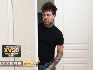 BRAZZERS - Cubbi Thompson Gets Caught Masturbating And Ends Up Taking Her Roommate’s Penis Instead