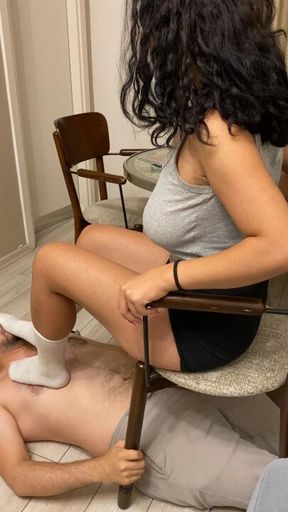 Another view for my obedient losers 👣