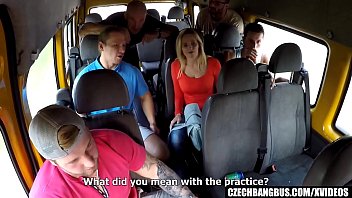 MILF Gangbang on a Bus - Czech Edition
