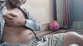 Super-fucking-hot Chinese Pakinoon Dribbling Torrid Spunk from Tugging while his Man meat fapping a bunch in empty palace