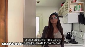 Sad Arab girl gets big black cocks