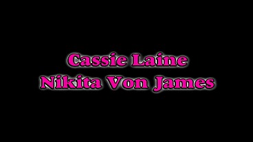 Nikita Von James Tribbing Cassie Laine Wet Pussy