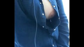 Masturbation in toilet public