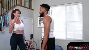 Fit MILF Sofie Marie rides big cock in cowgirl