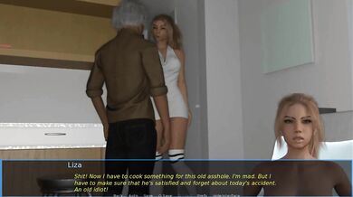 Old pervert fucks teen slut rough in uncensored anime hardcore
