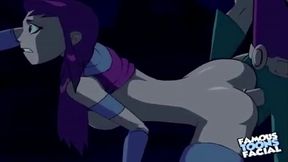 Starfire and Robin Doggystyle (FIXED AUDIO)