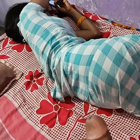 20 yers old Indian Desi village bhabhi was hard fucking with boyfriend she is cheat her husband