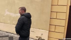 CZECH HUNTER 404 - Tattooed Hunk Gets His Ass Pounded For Cash & Loves It