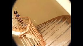 Gianna Michaels' natural tits jiggling as two big American cocks pound her cunt