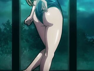 Golden-haired with Massive Melons Likes to Get Her Teats Sucked and Have a Expression Ahegao