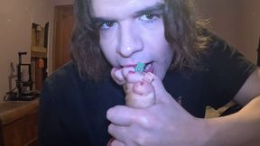 Giant femboy goddess consume gummy trespassers