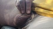 Small dick daddy almost caught stroking