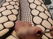 Sissy sounding in lingerie