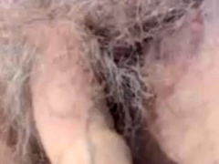 Dad showing uncut cock on cam for the first time