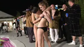 Whore Faye Reagan's full pussy gets stuffed at wild group party