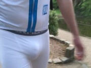 early morning Walk in Compression Shorts