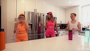 Chloe Surreal, Kimora Quin And Madi Collins In Hike With Happy Ending