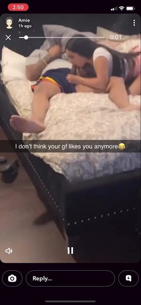 Cuckolded sissy gets humiliated by a slutty amateur