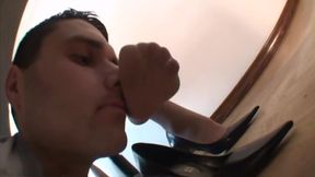 Office foot worship 1