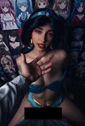 Curvy blonde cosplay pro gets naked in a solo AI-generated scene