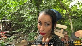 Brunette Lola Danger gave Hunter the best deepthroat he ever had