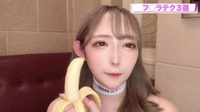 Blowjob course with Mr. Banana