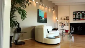 Two sizzling hot lesbians eat each other's pussy and masturbate