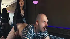 Goth Girl Rough Pegging