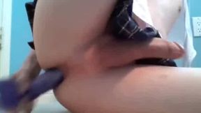 Femboy Milks Himself Hard and Squirts